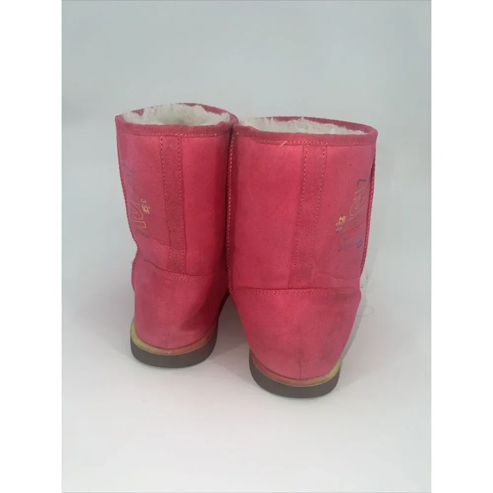 Juicy Couture Big Girls Pink Boots Size‎ 6Y